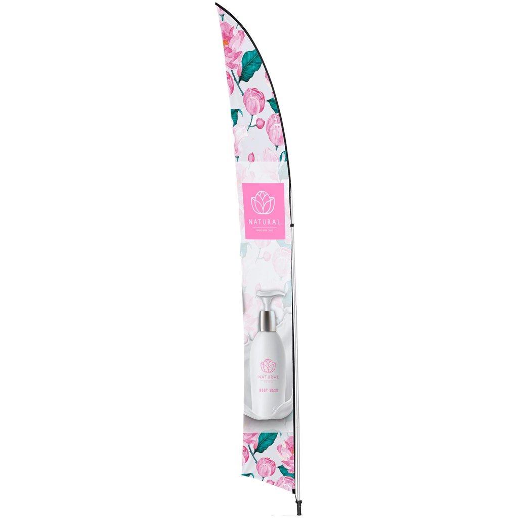 Legend 4M Double-Sided Arcfin Flying Banner Display- 1 complete unit - Image 2