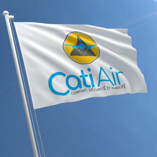 Champion Corporate Pole Flag 900mm x 600mm