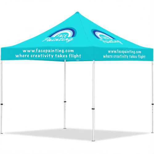 Coated Steel Sublimated Gazebo 3m x 3m – Heavy-Duty Branded Gazebo