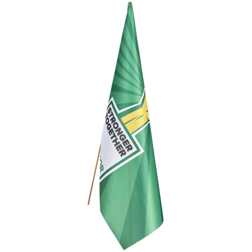Champion Standard Hand Flag 1800x1200mm – Large Custom Printed Promotional Flag