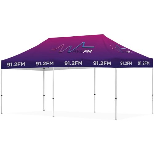 Ovation Sublimated Gazebo 6m x 3m – Extra-Large Branded Gazebo