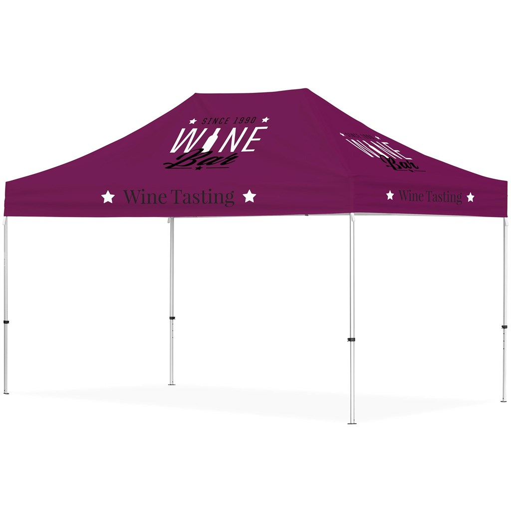 Ovation Sublimated Gazebo 4.5m x 3m – Extra-Large Branded Gazebo