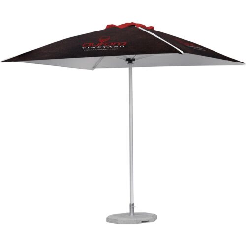Fade Resistant Parasol Single Hexagonal Pole 2.2m x 2.2m – Premium Branded Outdoor Parasol